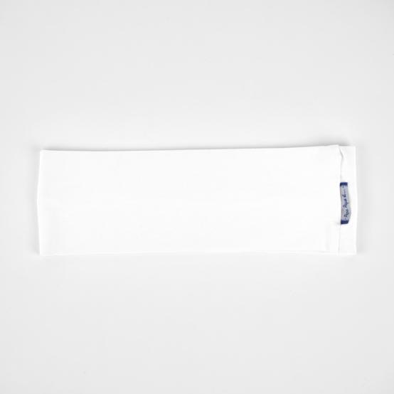Stretch jersey headband  white