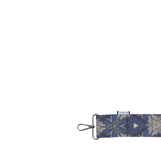 Wide shoulder strap ethnique