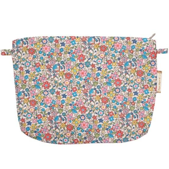 Coton clutch bag mille et une fleurs