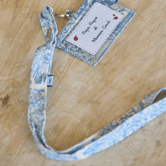 Lanyard necklace toile de biche