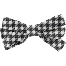 Ribbon hair slide vichy noir