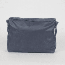 Large shoulder bag base light denim