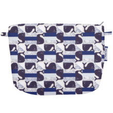 Coton clutch bag baleino bleu