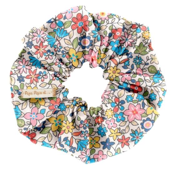 Scrunchie mille et une fleurs