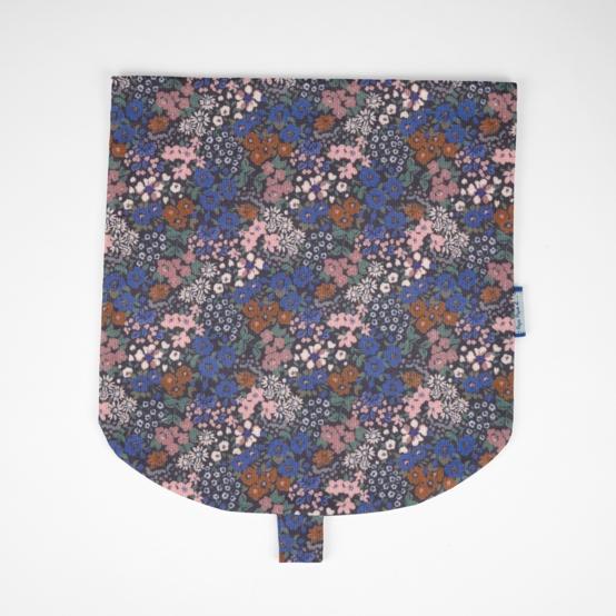 Flap of small shoulder bag monet lilas