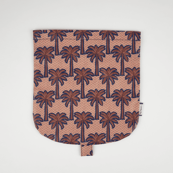 Flap of small shoulder bag palmeraie