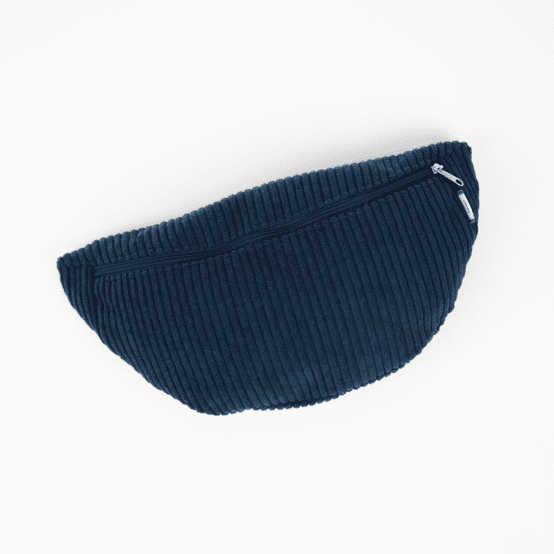 Small banana bag large navy orduroy 