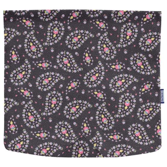 Square flap of saddle bag  bleudana