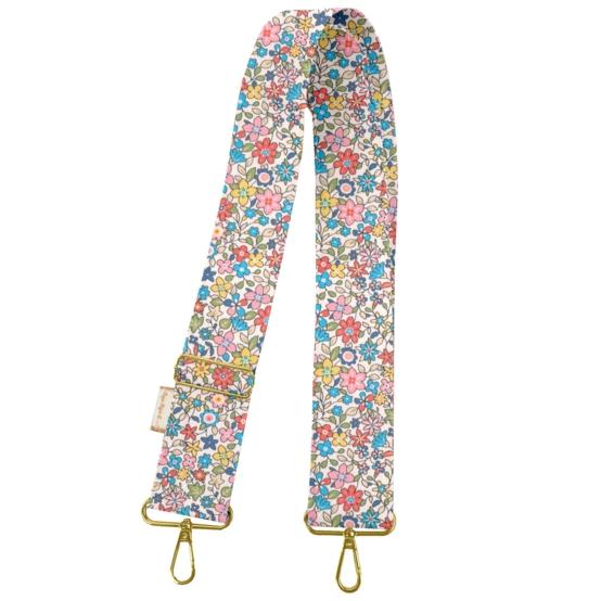 Wide shoulder strap mille et une fleurs