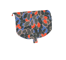 Flap of small shoulder bag kumquat party
