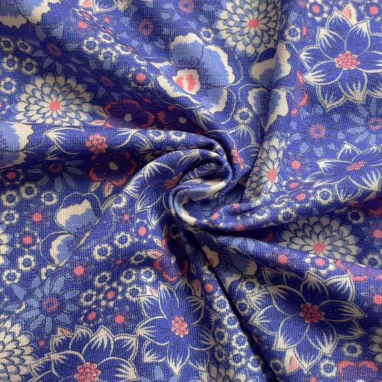 Jersey fabric lavandula