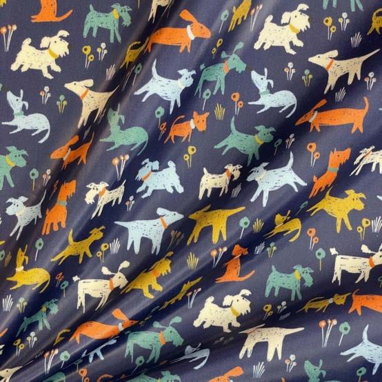 Coated fabric copain canin