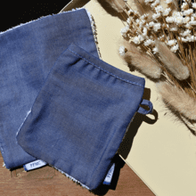 Make-up Remover Glove light denim