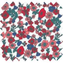 Coated fabric prairie fleurie