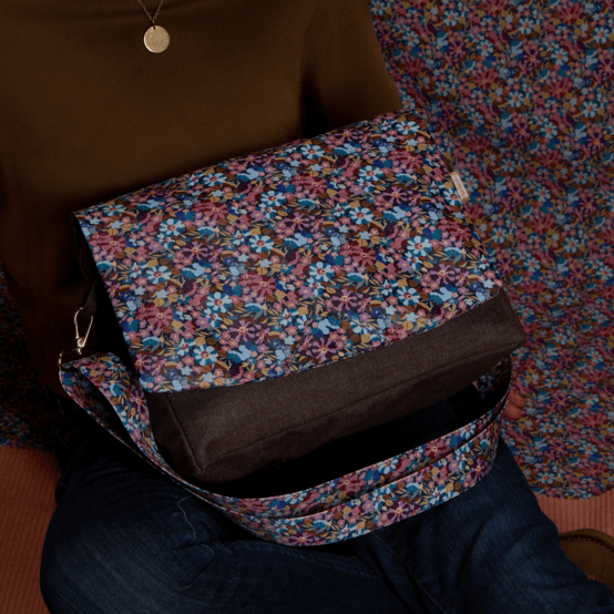 Square flap of saddle bag  bloom 70