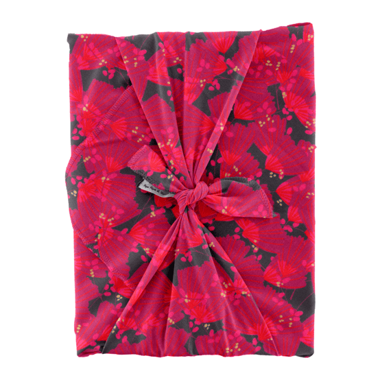 Furoshiki tall 73 x 73 féérie fuchsia