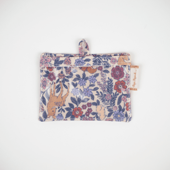 Badge Holder comptine enchantée rose