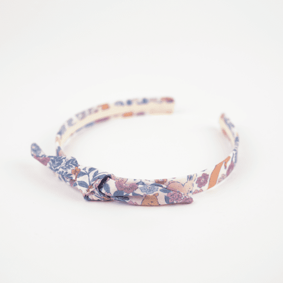 bow headband comptine enchantée rose
