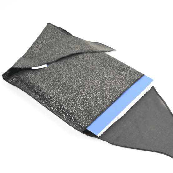 Fupochiki XL (29  x 34 cm) glitter black