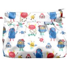 Pleated clutch bag petits monstres