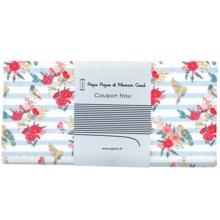 Coupon tissu 50 cm horizons fleuris