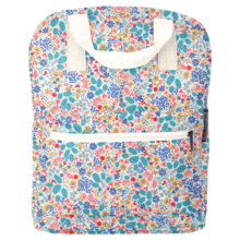 Gaby small backpack champêtre bleuté
