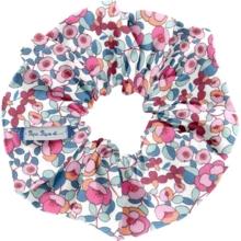 Scrunchie boutons rose