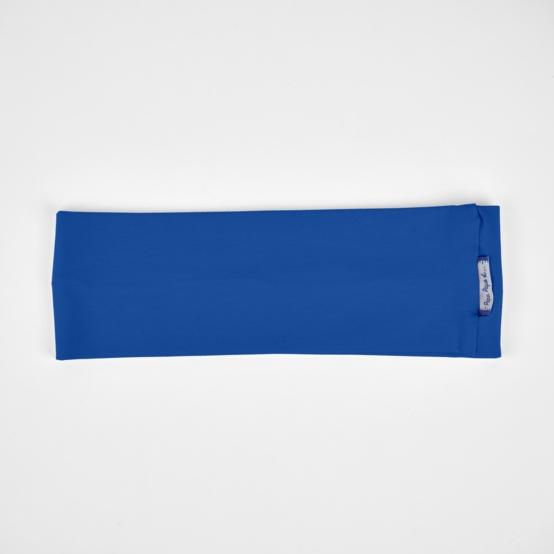 Stretch jersey headband  navy blue