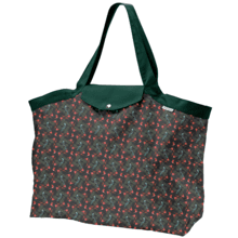 Tote bag with a zip birdy