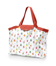 Tote bag with a zip soda pop