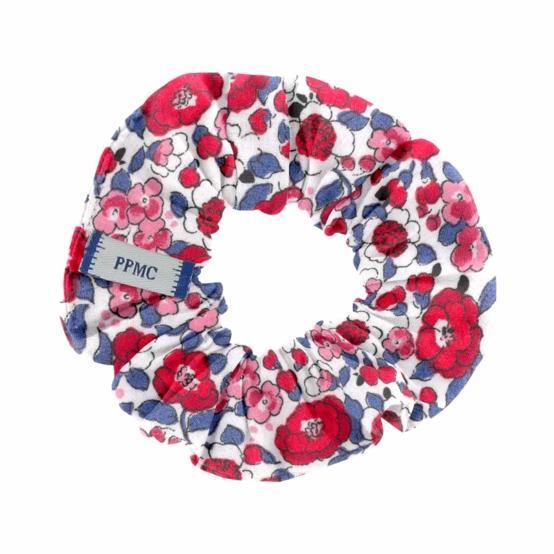 Small scrunchie rouge corolle