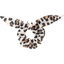 Bunny ear Scrunchie leopard