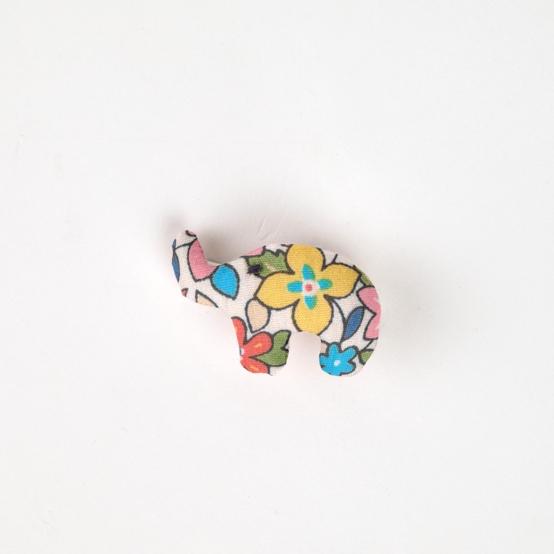 Elephant clip mille et une fleurs