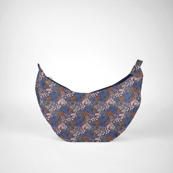 Half-moon bag monet lilas