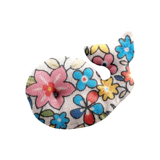 Whale clip mille et une fleurs
