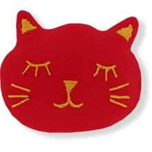 Meow hair slide red