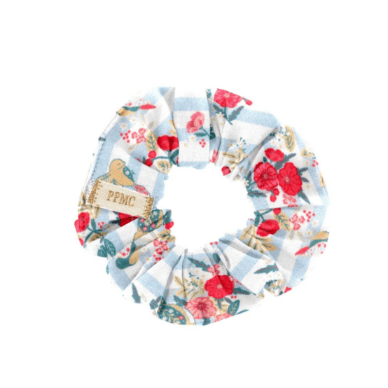 Small scrunchie horizons fleuris