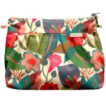 Pleated clutch bag fleurs des iles