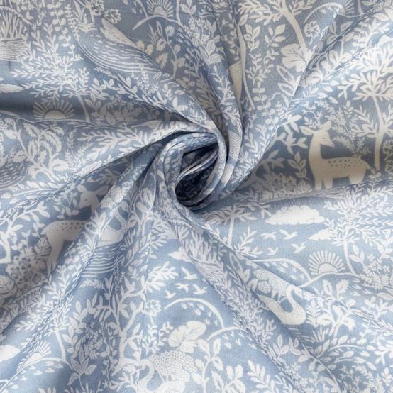 Cotton veil fabric toile de biche