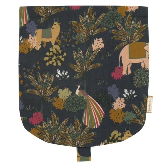 Flap of small shoulder bag eden indien