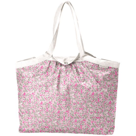 Pleated tote bag - Medium size serenade fluo