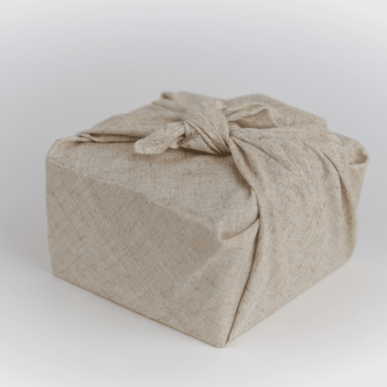 Furoshiki medium 48x48  glitter linen