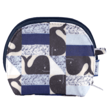 gusset coin purse baleino bleu