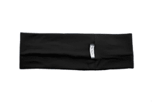 Stretch jersey headband  black