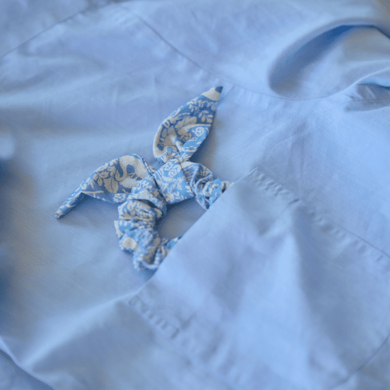 Bunny ear Scrunchie toile de biche