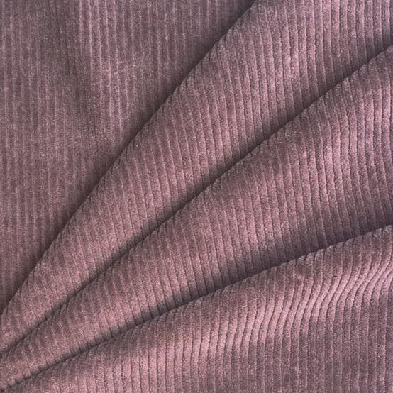 Velvet fabrics plum corduroy