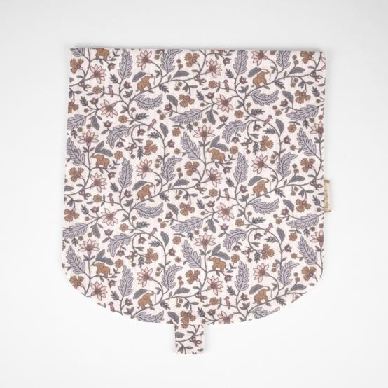 Flap of small shoulder bag rêve de jasmin