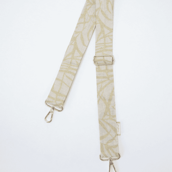 Narrow shoulder strap ramage gold