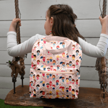 Gaby small backpack petites filles pop