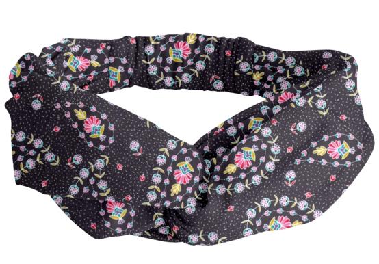 crossed headband bleudana